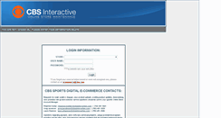 Desktop Screenshot of admin-store.cstv.com